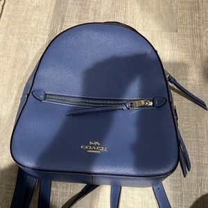 Coach purple backpack purse / tote